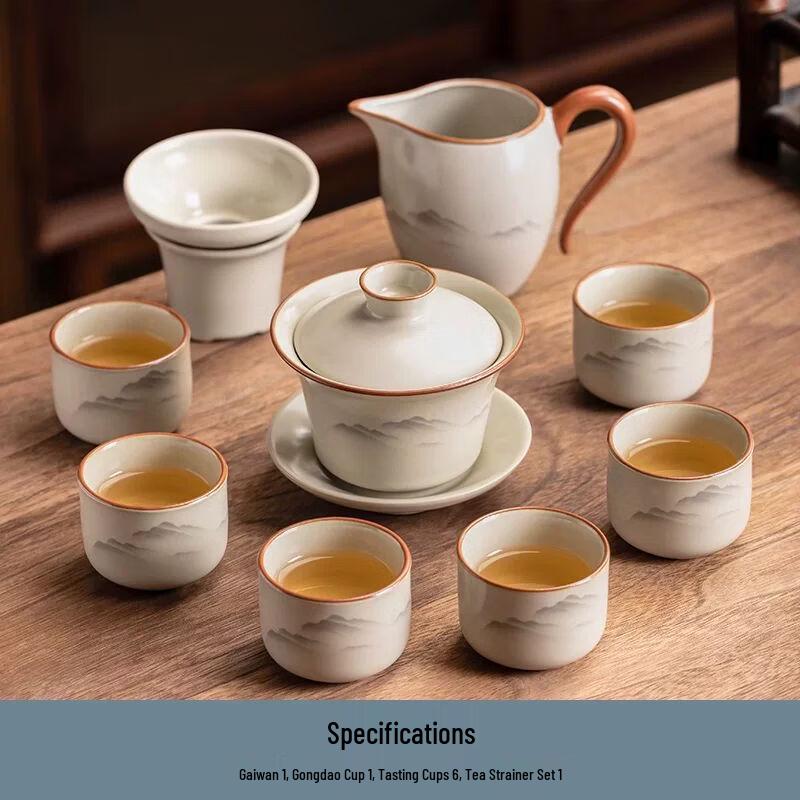 Luxury Glass Gongfu Tea Set