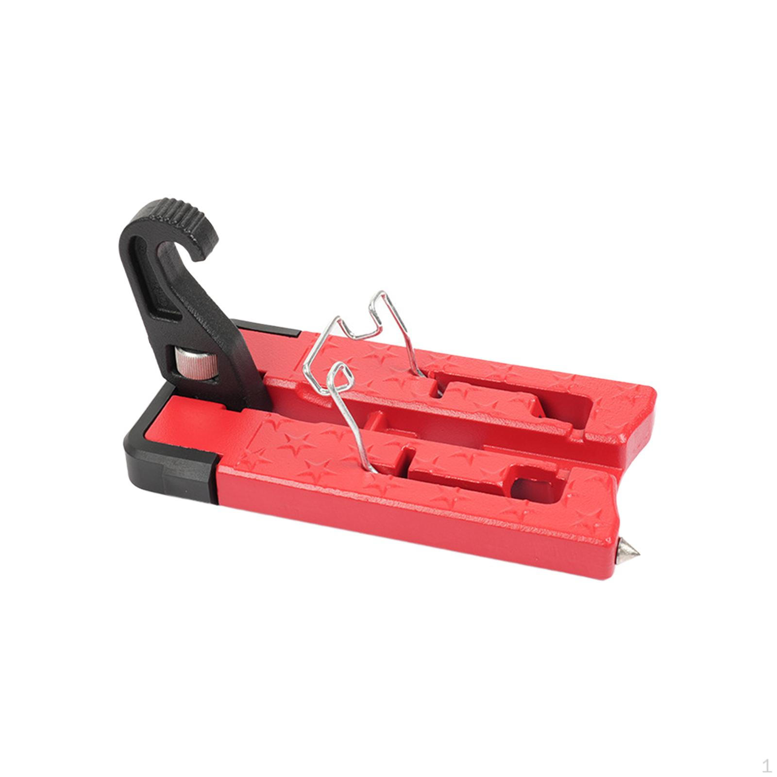 Подножка двери автомобиля, Защелка-ступенька Складная Защита обеих ног Многофункциональная Компактная Багажник на крышу