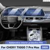 For CHERY TIGGO 7 Pro Max 2025 Car Interior Protection Anti-Scratch TPU Film Trument Center Control Navigation Accessories