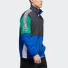 Adidas Originals Trefoil Colorblock Retro Windbreaker Jacke V1 Herren Jacke Blau Schwarz EC7329