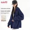 Baleno Women's Hooded Printed Zip-Up Sweatshirt
