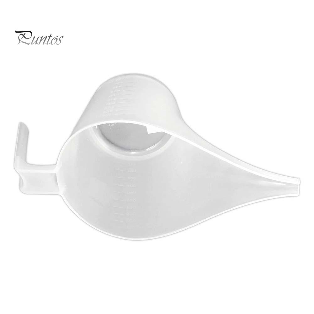 1000 ml din plastic pentru gătit Coacerea prăjiturii Pâlnie ascuțită cană de măsurare cu cântar