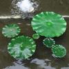 Artificial Lotus Leaves 4 Pack Waterproof Pond Plants 4 Sizes Simulation Leaf