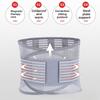Professional Lumbar Support Belt Breathable Waist Brace For Gym Work Unisex Adjustable Posture Corrector All-Season