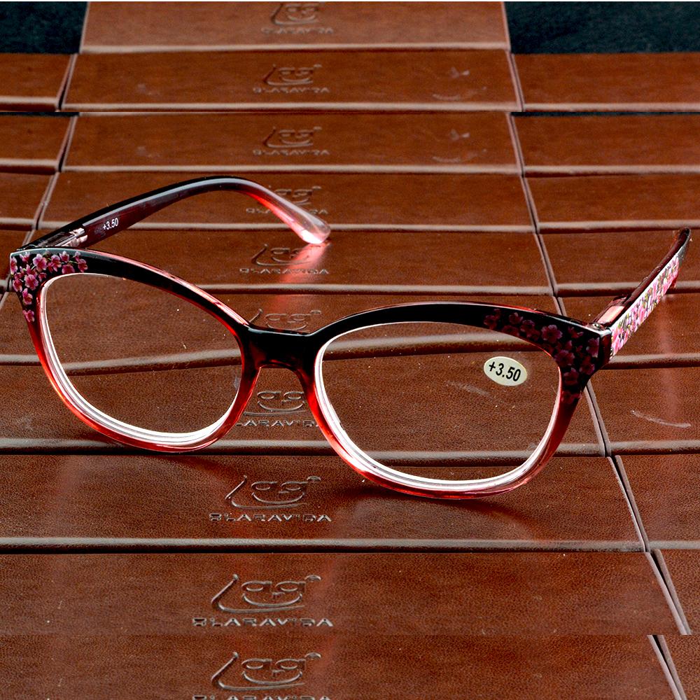 Clara Vida сливовый цвет розовый декоративные женские художественные очки для чтения +1 — фото 4