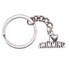 I Love Tags Keychains Decoration Popular Vintage Jewelry Ring Size 28Mm