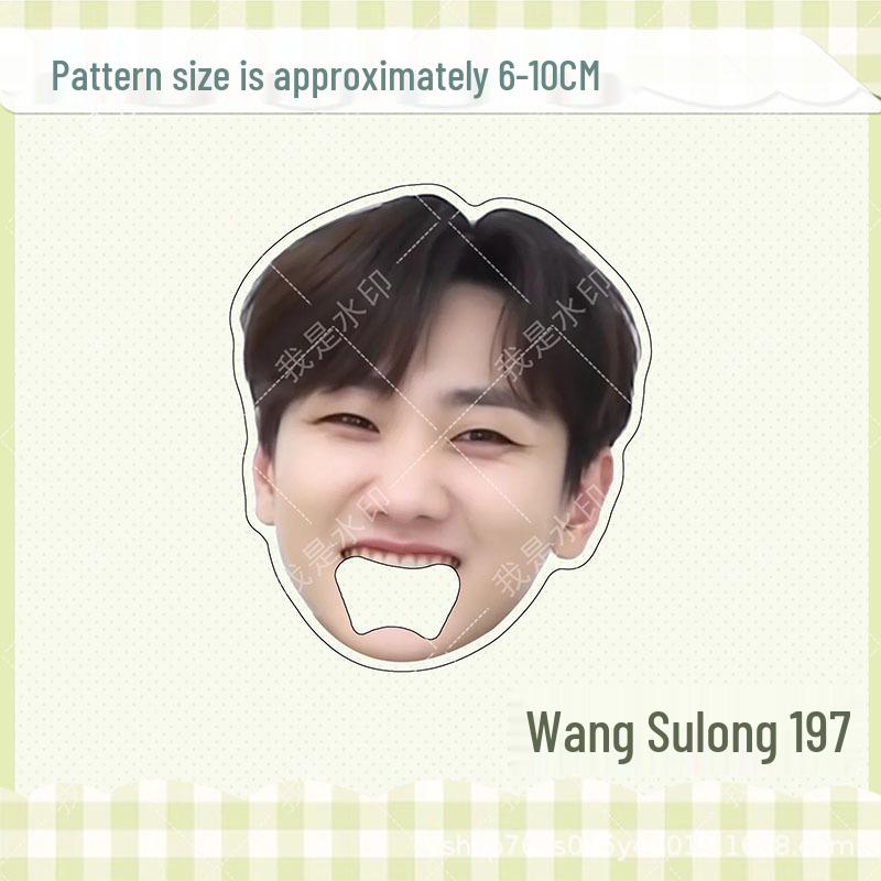 Wang Sulong Akryl Konsertstil Rolig Stor Mun Magnetisk Flasköppnare Magnet