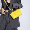 IELGY Niche Design Handbag, Simple Texture Lychee Pattern Versatile Messenger Bag