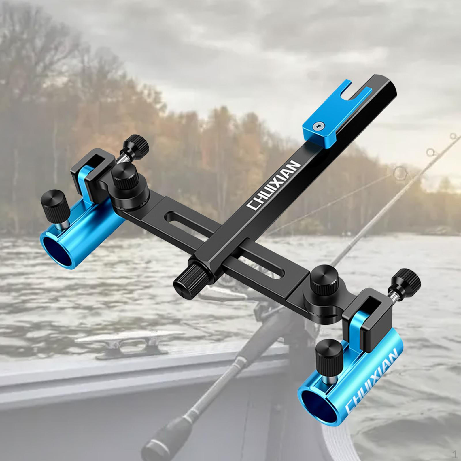 

Fishing Rod Holder Stand for Easy Use with Degree Rotation River And Lake червоний