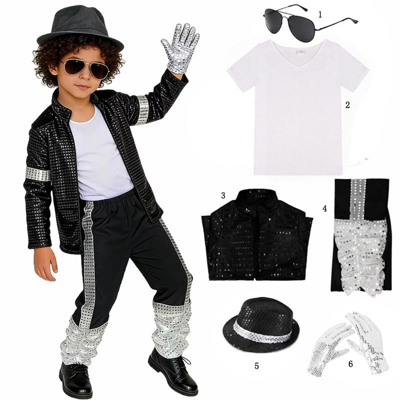 Boys Retro Pop Star Performance Suit
