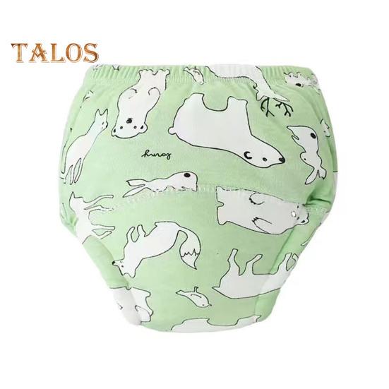 6Pcs Potty Training Underwear Breathable Baby Diapers Leak-proof Toilet Training Pants Adjustable Elastic Bands Toddler Pee Pants