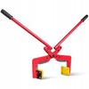 Imak brukarski RodClamp 325KG - Uchwyt pionowy dźwigniowy do transportu bloczków | 6-18 cm | 9 kg | Ręczny zacisk z antypoślizgowymi nakładkami