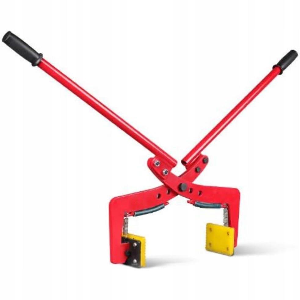 Imak brukarski RodClamp 325KG - Uchwyt pionowy dźwigniowy do transportu bloczków | 6-18 cm | 9 kg | Ręczny zacisk z antypoślizgowymi nakładkami