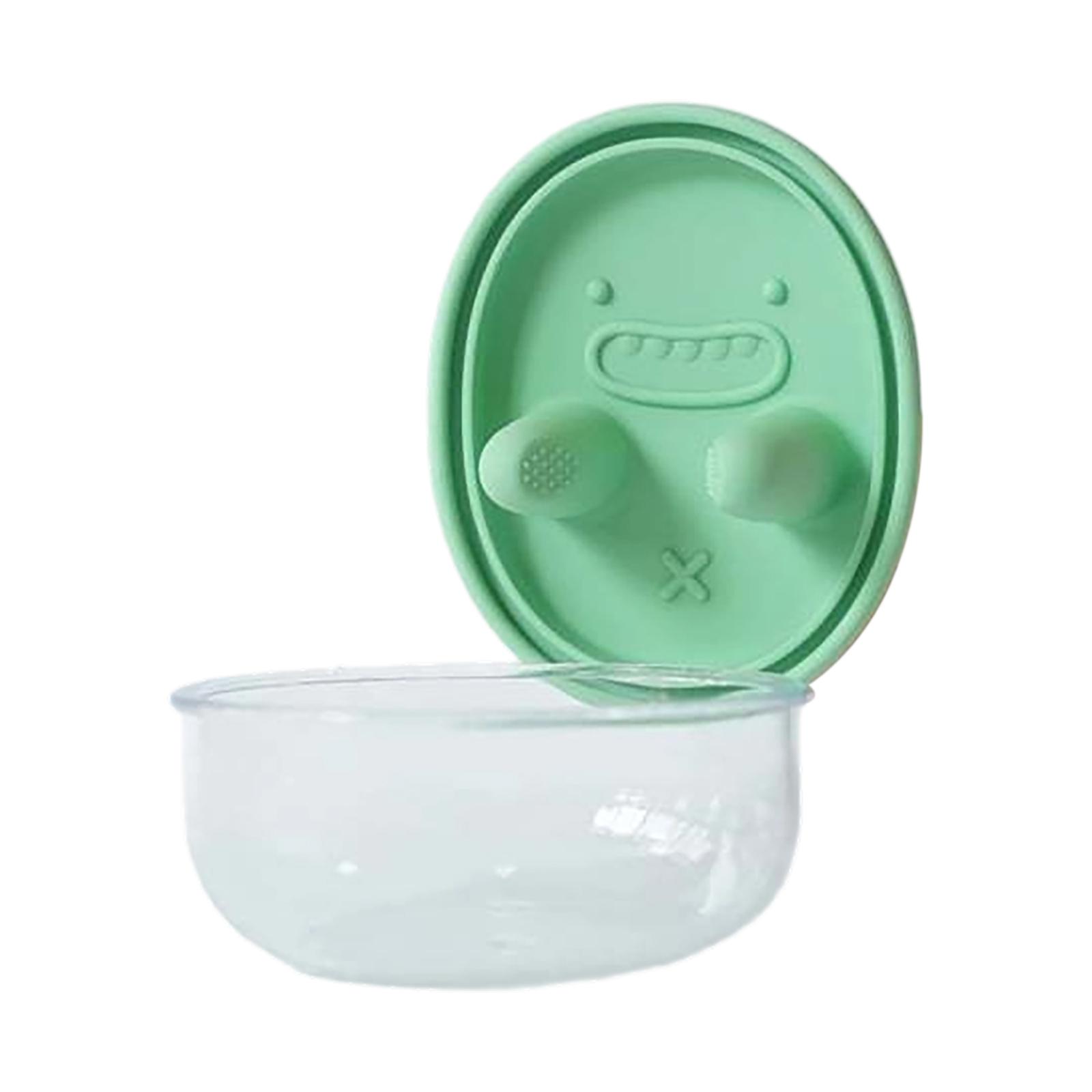 

2-in-1 Reusable Food Storage And Snack Container With Lid, Portable Dust-proof Toddler Container For Household And Travel, Fouling One Size зелёный