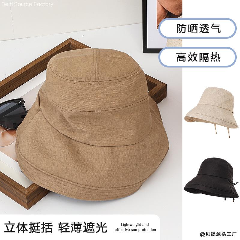 Sommer neuer Hut Damen UV-Schutz Sonnenschutz Sonnenhut Sommer Outdoor vielseitig faltbar