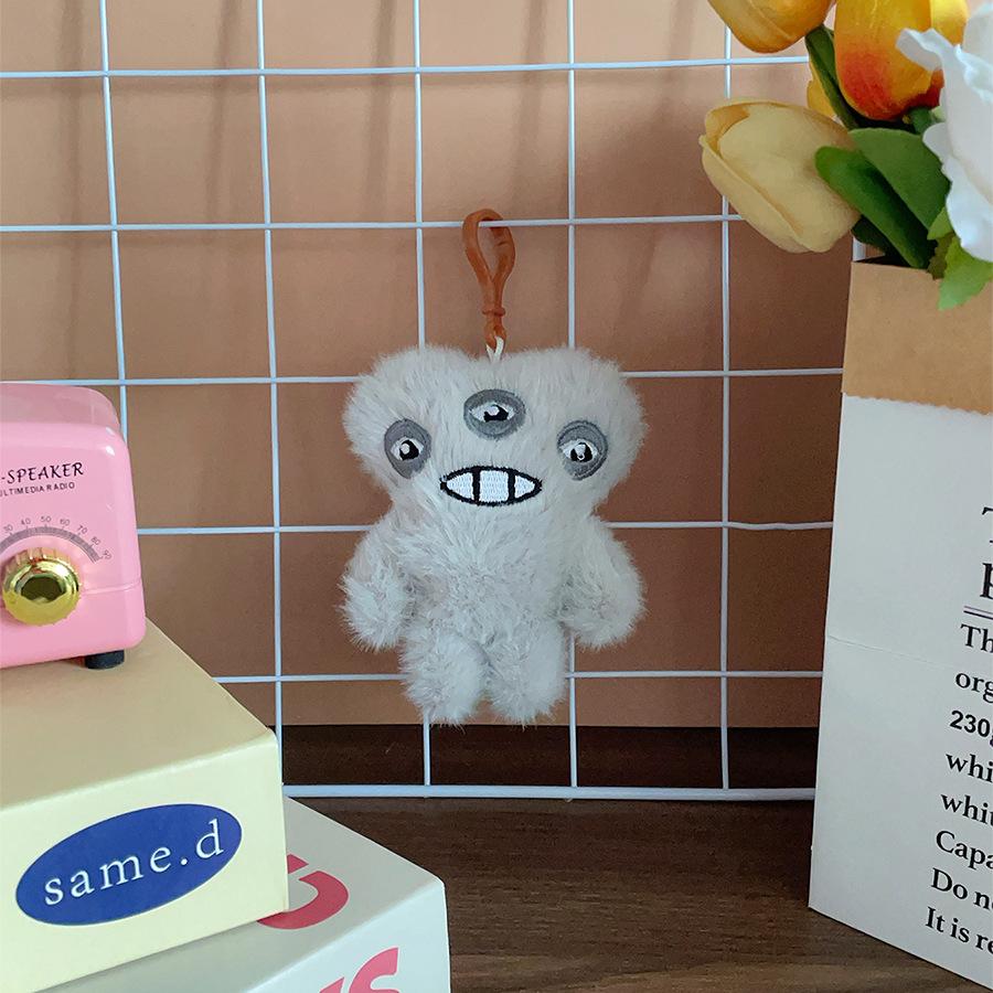 Niedliche Zähne Monster Familie Serie Plüschpuppen Hässlich Niedlich Große Zähne Monsterpuppe Trendiges Spielzeug