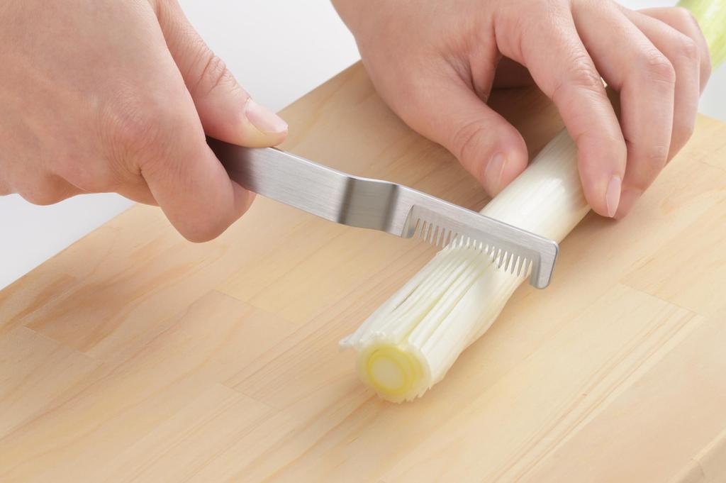 Yoshikawa EA To CO Iitoko Saku White Onion Made In Stainless AS0064 Cutter/Leak Cutter, Japan, Steel,