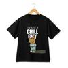 Cartoon Chill Guy Graphic T-Shirt Mens Womens Tees Top - Funny Streetwear Retro Style Tee