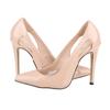 Women Stilettos Pumps Fashion Sexy 11cm Hollow Pointed Toe High Heels Shoes New Spring Party Dress Wedding Shoes Plus Size 42