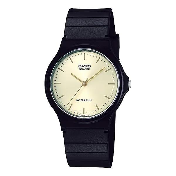 Japan Casio Watch Analog Waterproof for Daily Life Black MQ-24-9ELJH
