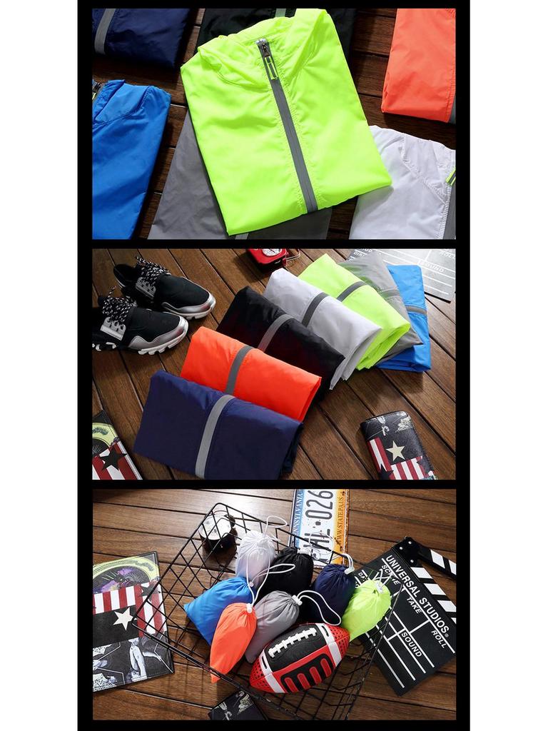 Reflective Sun Protection Windbreaker 2025: Lightweight, Quick-Dry, Breathable, Custom Logo, Men’s & Women’s Plus Sizes.