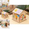 Wooden Busy House Toy For Kids With Educational Activities And Multifunctional Puzzle