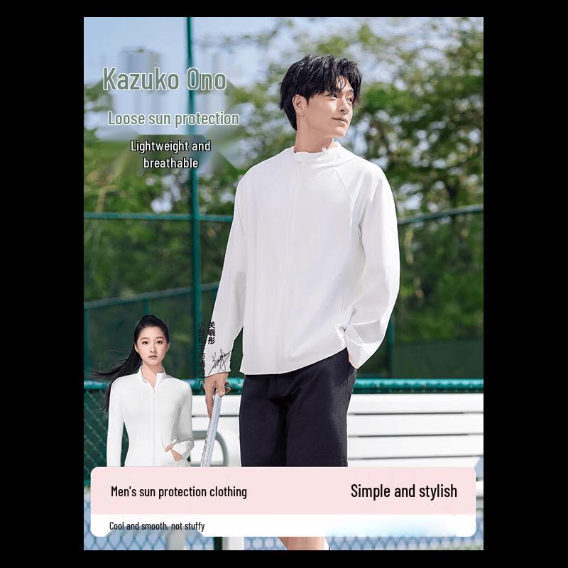 Ono Kazuko Men s UV Protection Ice Silk Sun Jacket F