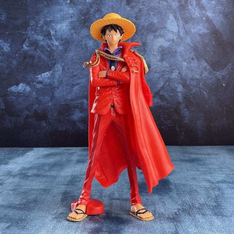 

One Piece 25Cm Figures Monkey D Luffy Sun God Nika Action Figurine Luffy Figure PVC Model Doll Collection Toy Gift Kids No box красный