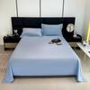 Modern Minimalist Cotton Bed Sheet With Soft Washable Fabric For Single Dorm Bed