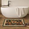 VIKAMA Bathroom Mats Kitchen Mats Front Door Mats Foot Rugs Non-slip Diatomite Mud Quick Dry Machine Washable Manageability