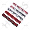 1Pc 3D Metal Twin Turbocharged  Engine Badge 3.5L Twin Turbo Emblem Logo Auto Rear Trunk Decal Stickers Car Styling Accessories