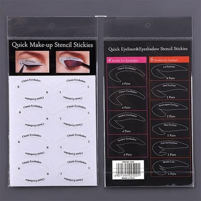 Worthbuy - Eyeliner Stencil Sticker