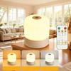 Night Light Dimmable Rechargeable/Plug-in Desktop Bedroom Bedside Lighting Decorative Touchscreen Reading RGB Desk Lamp