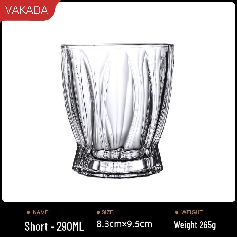 VAKADA Glass Beverage Cup