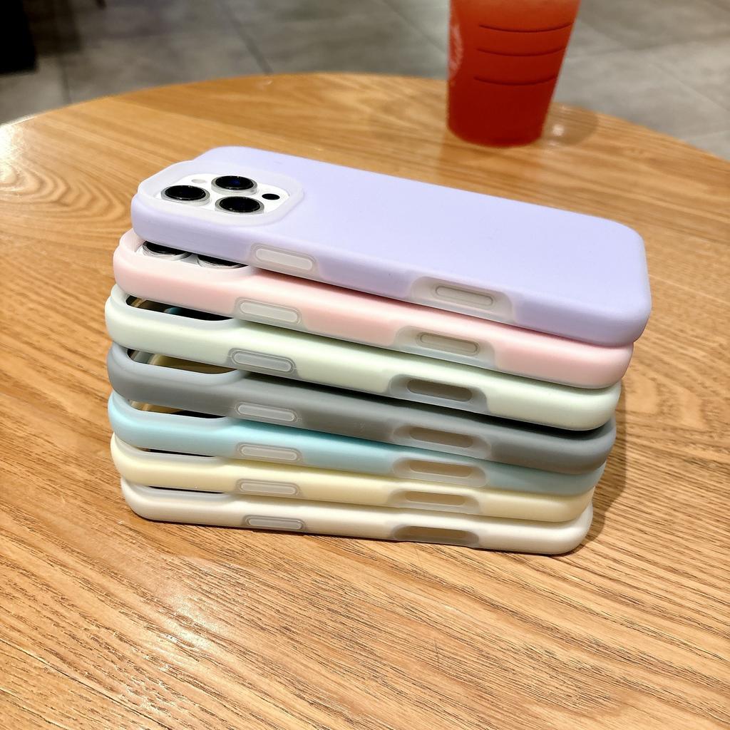 Applicable To IPhone 16 Jelly Liquid Silicone Mobile Phone Case Photo Button Apple 15 Solid Color Large Hole 14 Protective Cover