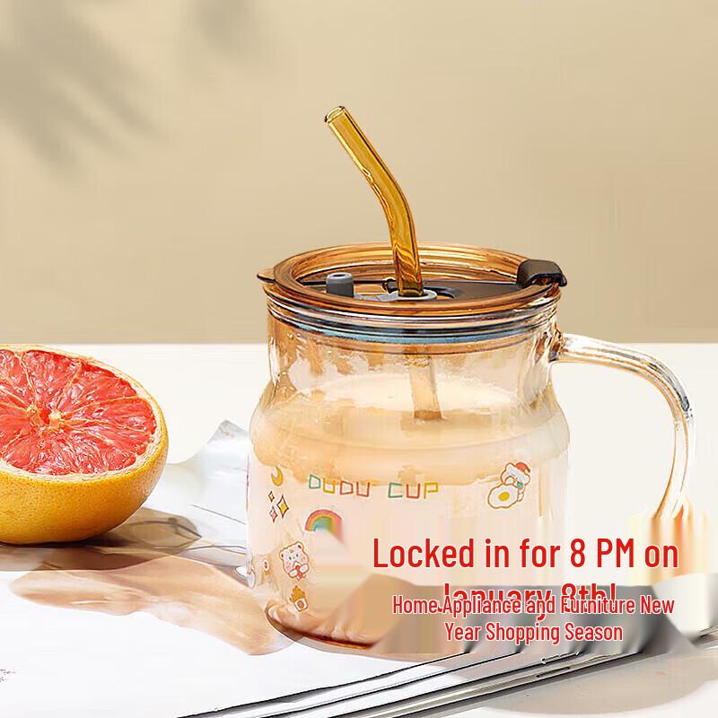 Bear Design High Borosilicate Glass Cup