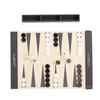 Roll-up Leather Backgammon: Portable Outdoor Travel Game Board | PU Foldable Western Chess Set