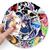 Cute Wolf & Cartoon Animal Stickers - 50 Waterproof Sheets for Kids' Diary, Planner, Laptop, and Suitcase Decoration