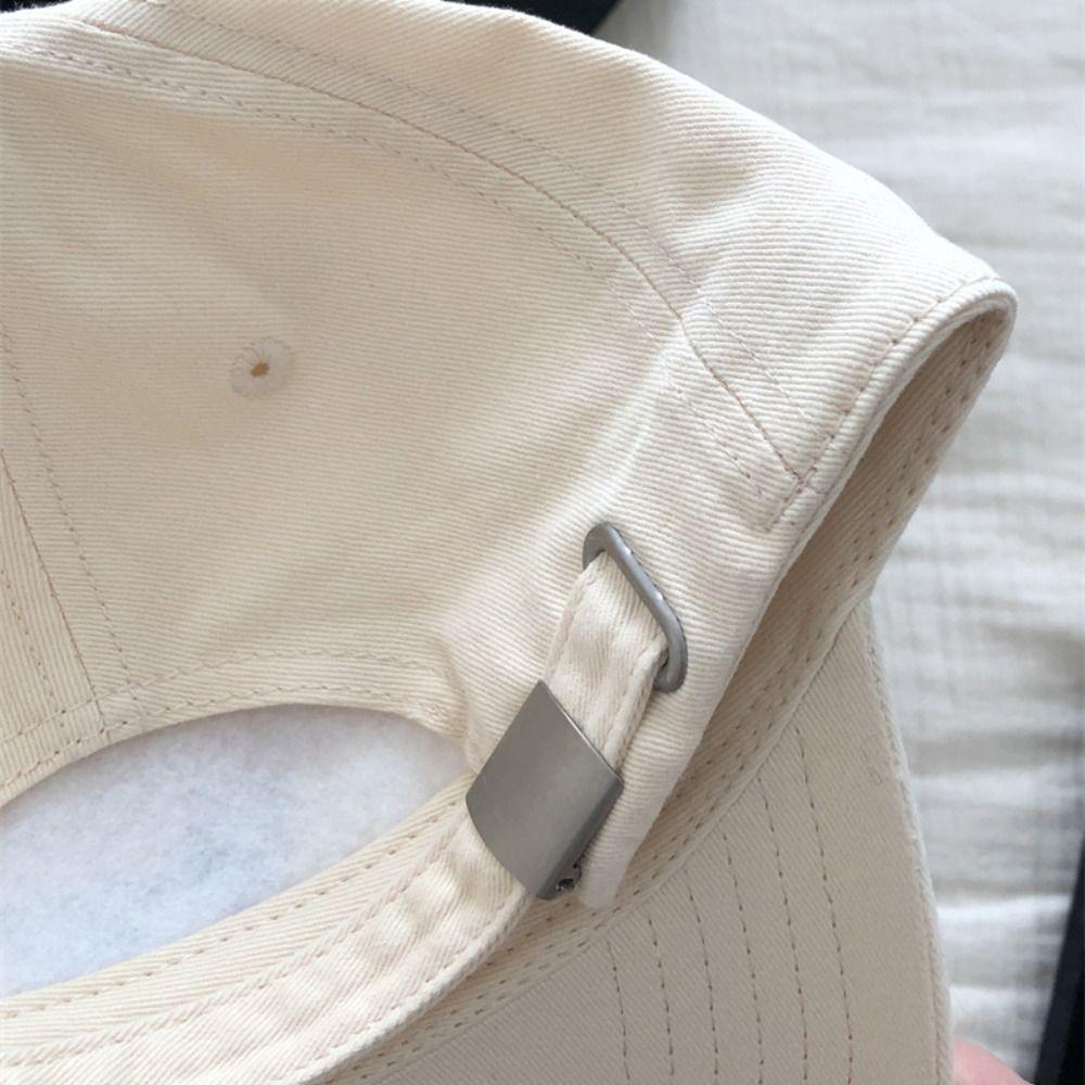 Embroidered Letter Baseball Hat Retro Sun Hat Retro Embroidery Baseball Cap  Sports