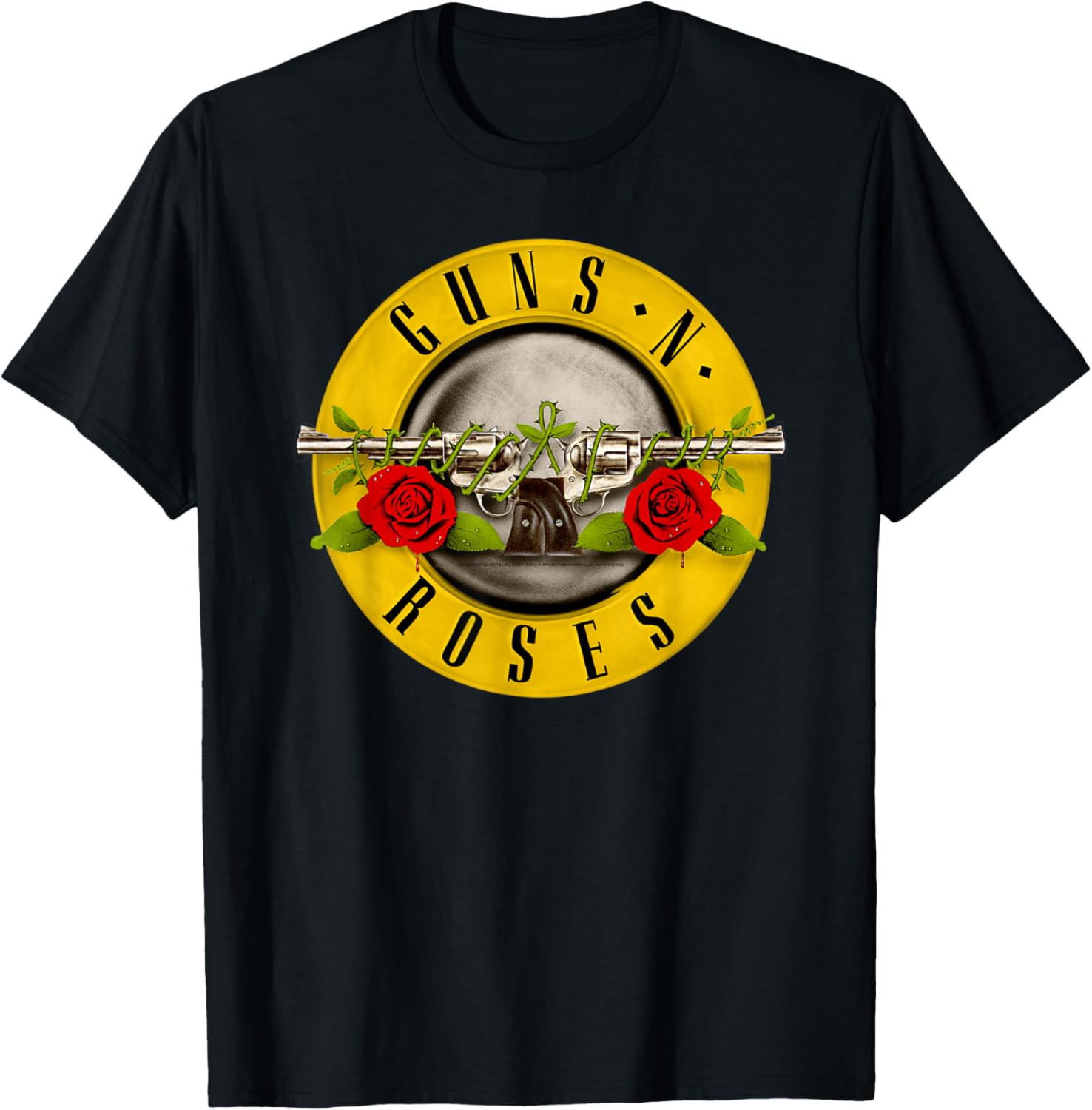Футболка Guns N  Roses Bullet S разноцветный