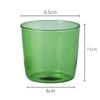 Cocktail Glass Cup Colorful High Borosilicate Juice Glass of Sparkling Water Whiskey Bottle Household Storage Drinking Glasses