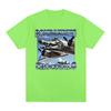 Bombardiro Crocodilo Funny Crocodile Plane Bomber Meme T-shirt Men Women Clothing Casual Cotton Oversized Short Sleeve T Shirts