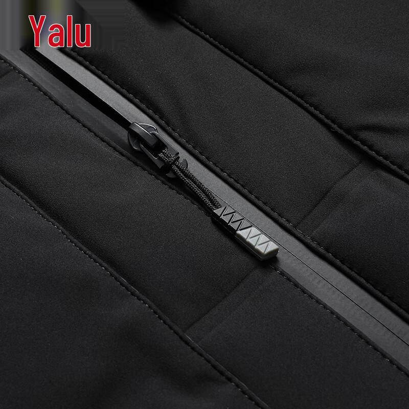 Yalu Men's 90% Duck Down Stand Collar Vest