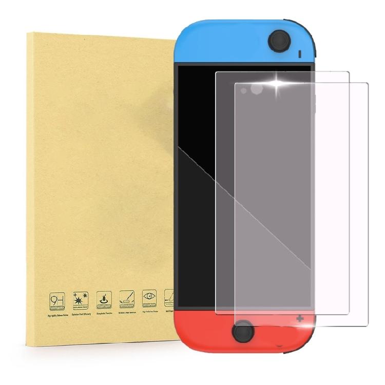 

Glass Screen Protectors ExplosionProof Design Scratch Resistance SmudgeFree Clear Surfaces Film for Switch2 Consoles 1