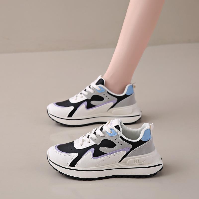 

Новая женская обувь повседневная спортивная обувь мягкая подошва нескользящая и износостойкая обувь для папы универсальная и легкая обувь для бега женская 40