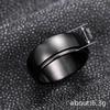 Rings, Smooth Curved Rotatable Rings, Unisex Simple Jewelry