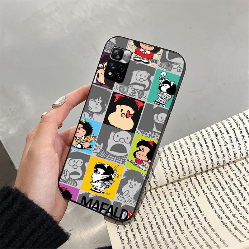 Phone Case For Xiaomi Poco C71 15T 14T Pro Redmi Note 15 14 14 13 Pro Redmi A5 15C 13C Mafalda