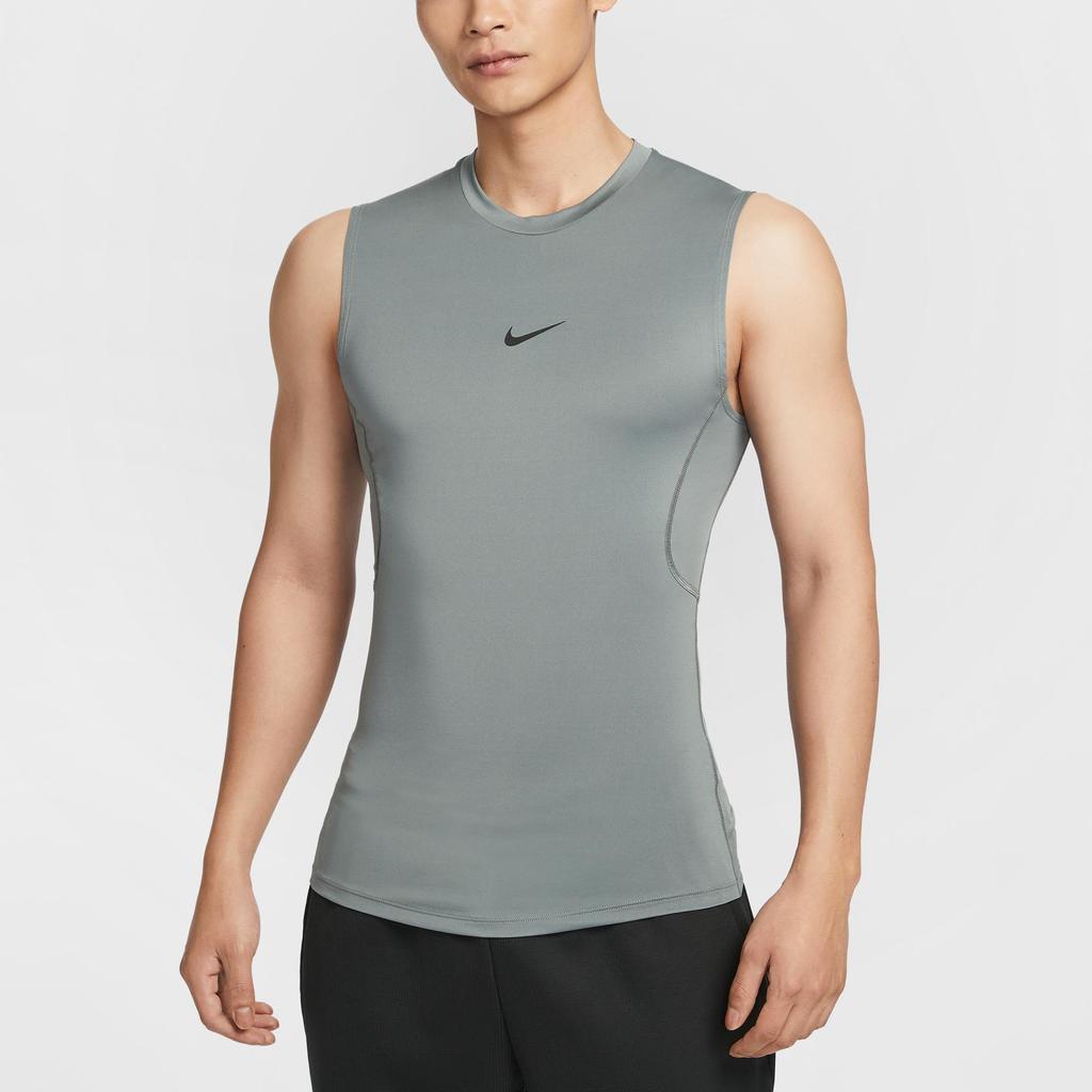 New Nike Tank Tops Men's Smoke Gray/Black FB7915-084