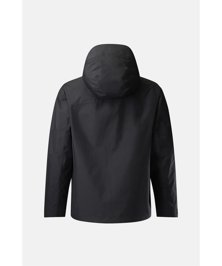 Kolon Sport Men'S Windchaser Gore-Tex Hooded Waterproof Jacket Jwjgx26211Blk