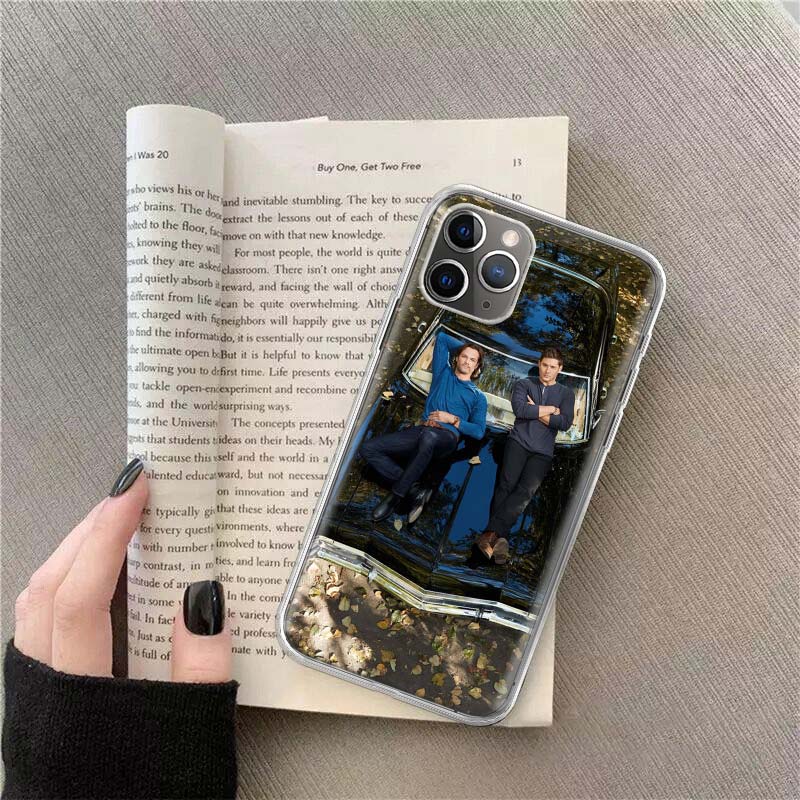 Angel Castiel Supernatural Phone Case For Apple Iphone 12 13 Mini 14 15 Pro 17 Pro Max Air 11 16E 16 Plus Shell Cover